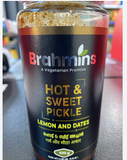 Brahmins Hot and Sweet Pickle 400g